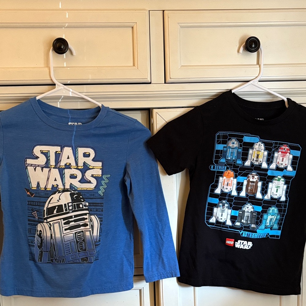 Jumping Beans Star Wars Kids Shirts - Blue and Black